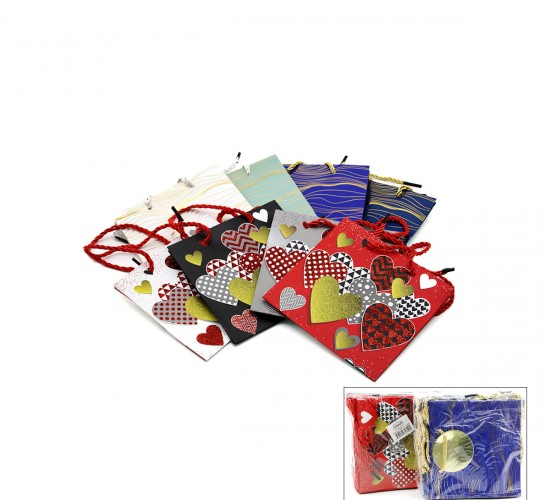 YAKUT-13258 HEDİYELİK ( KARTON ) ÇANTA*12X100