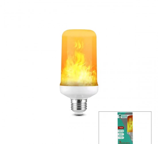 MOSS LIGHT IP20 ( 7W ) ( E14 ) ( ALEV ) AMPUL LAMBA ( 560 LÜMEN )*200
