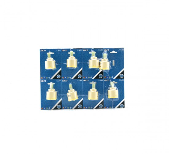 İBİCO K13-091 ( 40LIK & DÜZ ) ( MİX ) BATARYA MUSLUK KARTUŞU ( VAKUMLU AMBALAJ )*16X15