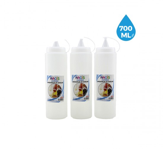 HAGİS JUMBO YAĞDANLIK VE SOSLUK 700ML*50=K
