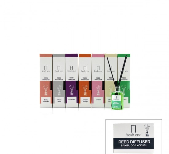 FRESH ONE ( 110ML )  BAMBU ORTAM KOKUSU ( PLASTİK ŞİŞE ) ( GARDEN & LAVANDER & BABY POWDER & AFRİCAN MANGO )*24=K