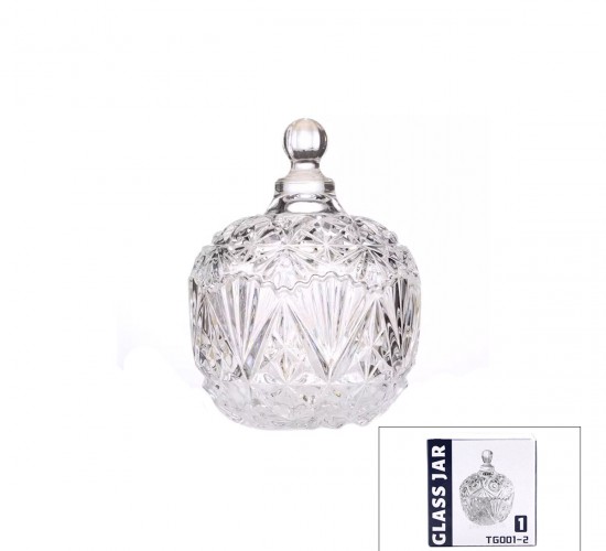 GLASS JAR TG-001-1 CAM LOKUMLUK & ŞEKERLİK*96