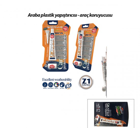 ZİPPER Z1 GLUE ( 30G & 1.06OZ) ( ARABA ) PLASTİK YAPIŞTIRICI.*12X12