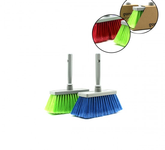 GÜNSAN ( -012 006 ) ( SU SERPME ) ( 8CM=KIL BOYU ) ( 8 SIRA ) PLASTİK SU SERPME FIRÇASI ( SAPLI=15.5CM) (KARTON SARGI KUTULU)*12=K