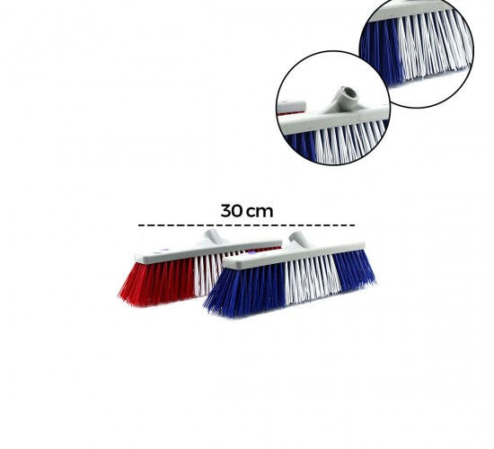GÜNSAN ( -021 030 ) ( 30CM ) ( SERT ) PLASTİK ( BAHÇE ) ÇALI FIRÇASI ( KIL BOYU=8.5CM )*12=K