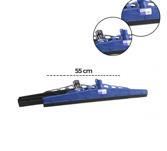 GÜNSAN ( -0017 055 ) ( 55CM ) ( PLASTİK ) YERSİL & ÇEKPAS*24=K