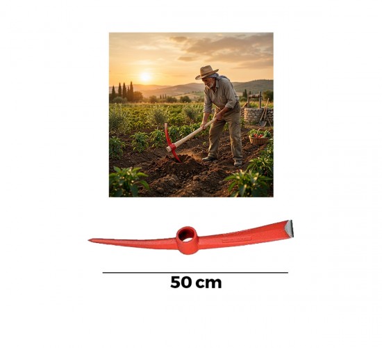SAİT DEMİRCİ KZ-2000 KAZMA ( ÇELİK ) ( 50CM )*1