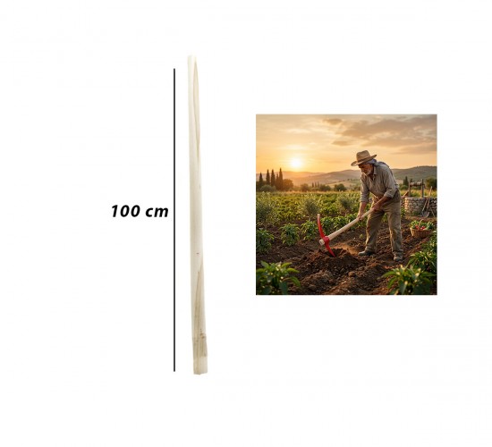 KRT-1027 KS-0080 AHŞAP KAZMA SAP 100CM*1