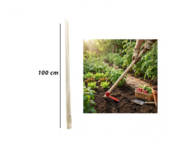 KRT-1127 ÇS-0090 AHŞAP ÇAPA SAPI 100CM*1