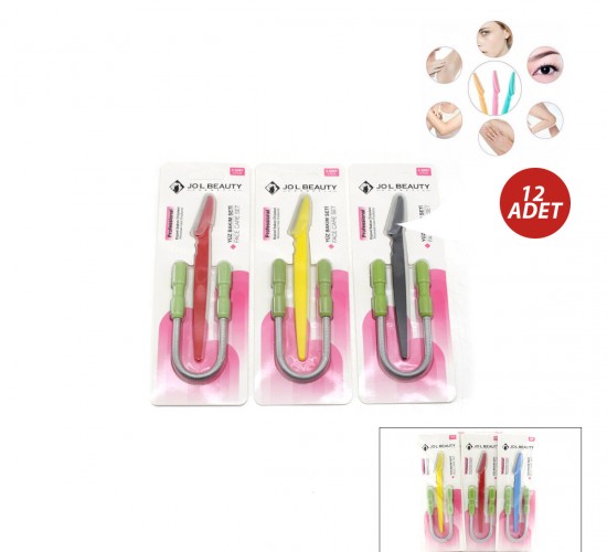 JOL BEAUTY JOL-040 ( 2CPS ) KAŞ USTURAS  & YANAK YAYI SET*12X40