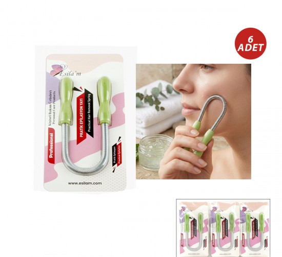 ESİLAM BEAUTY ( PRATİK EPİLASYON ) YANAK YAYI ( SAPAN MODELİ ) ( KIL TÜY TEMİZLEME )*6X90