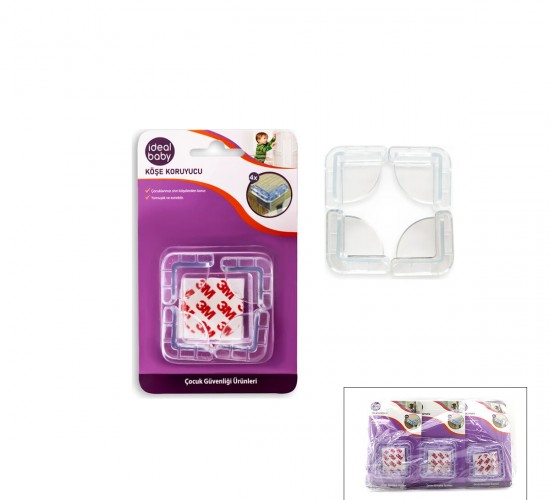İDEAL BABY IDE-02 DEKORATİF KÖŞE KORUYUCU ( ÇOÇUK EMNİYET )*24X10