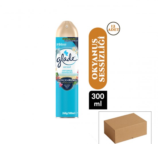 GLADE AEROSOL OKYANUS ORTAM ODA KOKUSU SPREY ( 300ML )*12=K