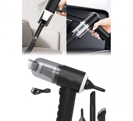 HASUBA HS-22 ( 3İN1 ) ( ÇEKME & ÜFLEME ) ( OTO-ARAÇ & EV ) EL TİPİ SÜPÜRGE ( USB ŞARJLI ) ( MİNİ & TAŞINABİLİR )İ*80