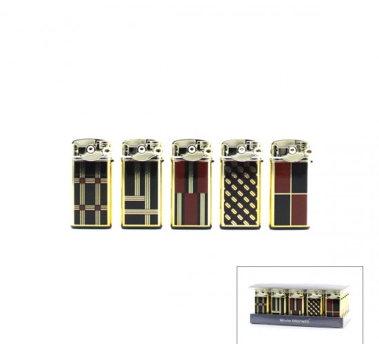 SİLVİO MONETTİ SM-223M ( A ) ( DESENLİ ) PÜRMÜZ ÇAKMAK*25X20