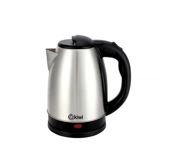KİWİ KK-3331 ( ÇELİK ) KETTLE ELEKTRİKLİ SU ISITICISI ( PASLANMAZ ÇELİK GİZLİ REZİSTANS ) ( 360° ) ( 1.8LT ) ( 1500W )*8