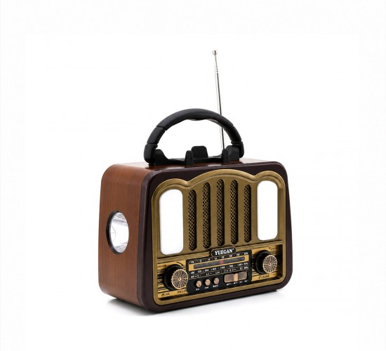 YUEGAN PLATOON PL-4702 ( ŞARJLI & NOSTALJİ ) ( BLUETOOTH ) ( İBRELİ ) FM RADYO ( MP3 USB & TF PLAYER ) SPEAKER*30