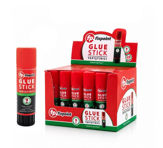 FİXPOİNT P-0636 ( 9GR ) STICK YAPIŞTIRICI (SOLVENT İÇERMEZ) (YIKANABİLİR) (KOLAY UYGULAMA) (KAĞIT & KARTON YAPIŞTIRICI STİCK) PRİT*24X48