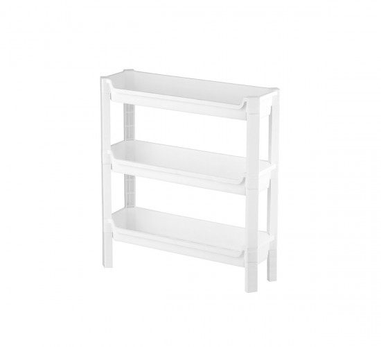 URVE UR-3589 RAFTY ( 3 KATLI ) SEPET ORGANİZER DÜZENLEYİCİ  ( RAF ÜNİTESİ ) ( 465X145X500MM )*12