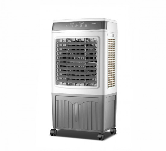 TROYA TR-519 HAVA SOĞUTUCU & KLİMA &VANTİLATÖR ( 40 LT) ( 515X375X925MM ) ( 3 KADEME & 100W ) ( TAŞINABİLİR & UZAKTAN KUMANDALI & BUZ HAZNELİ )*1