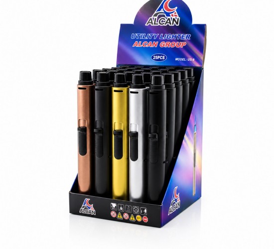 ALCAN US-53 ( IZGARALI & RÜZGAR ) OCAK MUTFAK ÇAKMAK RENKLİ*25X12