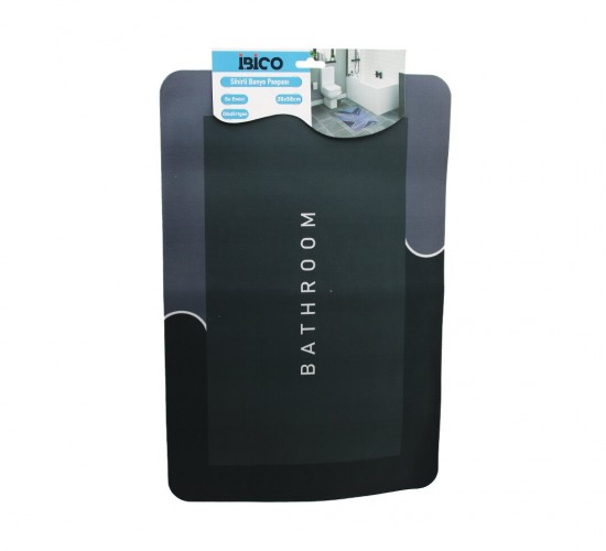 İBİCO İ21-006 ( DİKDÖRTGEN ) ( 38X58CM ) ( SU EMİCİ & SİHİRLİ ) BANYO PASPASI ( ELASTİK )*100