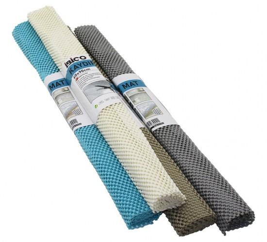 İBİCO İ13-002 ( 60X90CM ) HALI KAYDIRMAZ MAT & RAF ÖRTÜSÜ ( MİX RENKLİ )*12X10