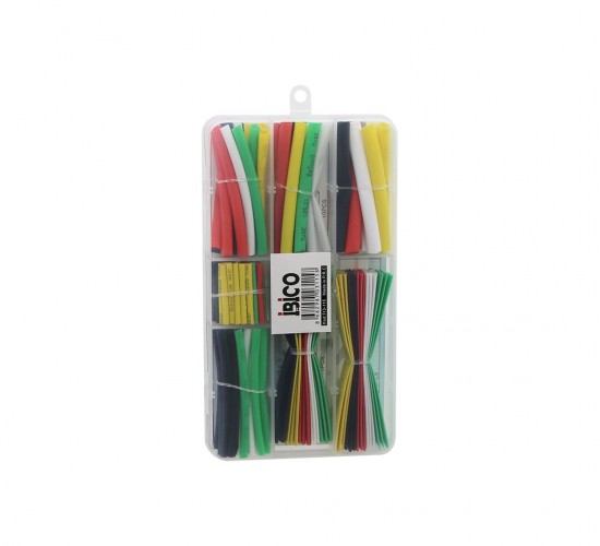 İBİCO İ13-115 ( 140PCS ) MAKARON KABLO TAMİR SETİ ( ISIYLA BÜZÜŞMELİ DARALAN HORTUM )*240