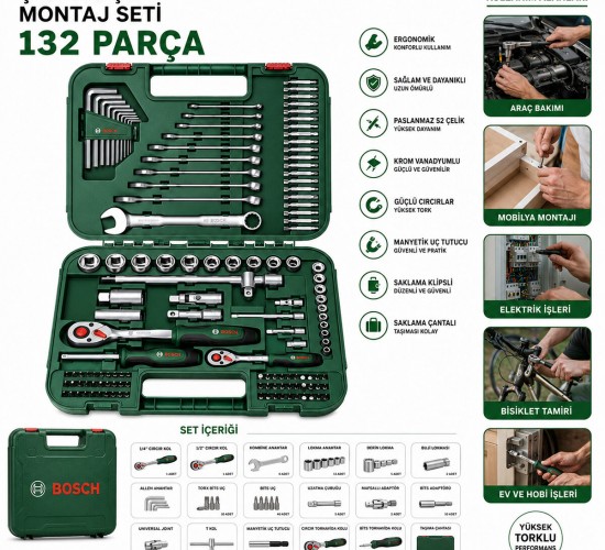 BOSCH-1 600 A02 Z9B ( 132PCS ) (1/2