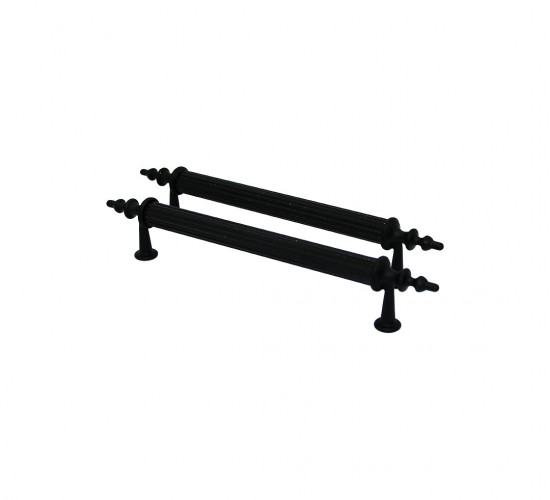 İBİCO-915 ( ORTA & 13CM ) ( SİYAH & SİYAH ) BORU KULP*10X5