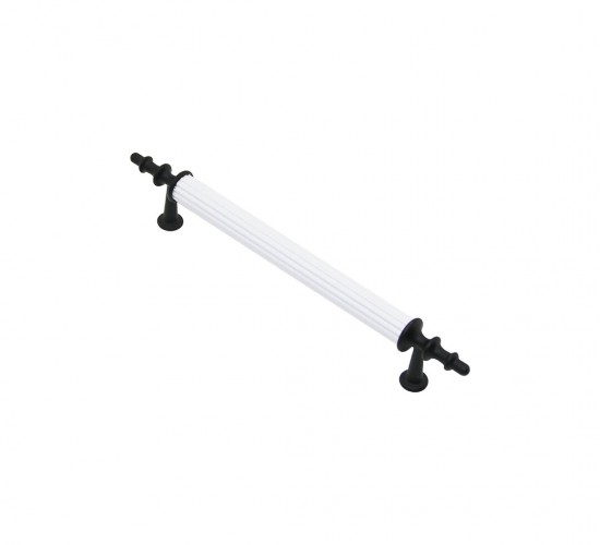 İBİCO-975 ( 12.8CM ) ( SİYAH & BEYAZ ) BORU KULP*10X5