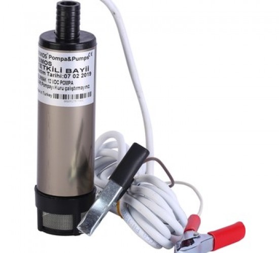 ALÜMİNYUM GÖVDE 12V MAZOT POMPASI