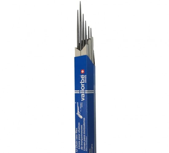 VALLORBE 3/32 4MM MOTORLU TESTERE ZİNCİR BİLEME EĞESİ TABANCA EĞE