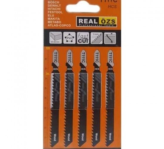 REAL ÖZS METAL DEKUPAJ BIÇAĞI 5 ADET