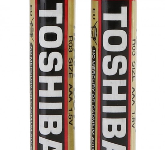 TOSHIBA YENİ R03KG İNCE PİL