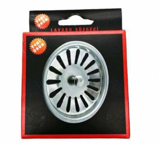 İBİCO YENİ ÇÖPMAK METAL LAVABO SÜZGEÇ