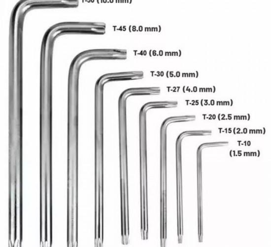 9 PARÇA TORK ALYAN SETİ 210 MM
