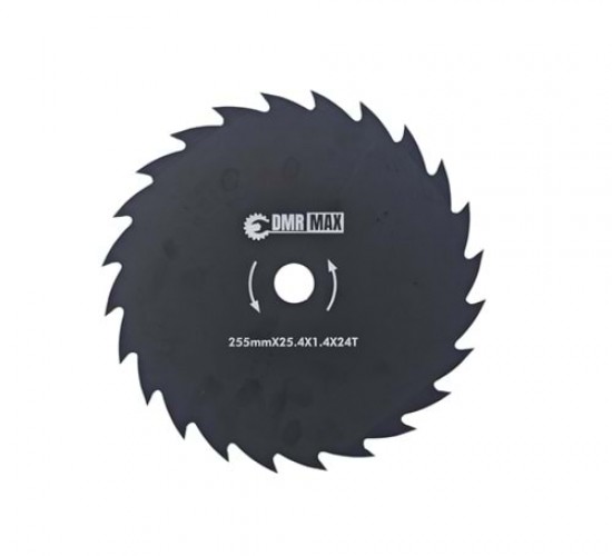Dmr Max Tırpan Testeresı 255mm 24T - Siyah Dmr-0299