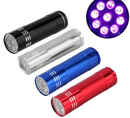 EL FENER 9 LED METAL MİNİ KIRGIL