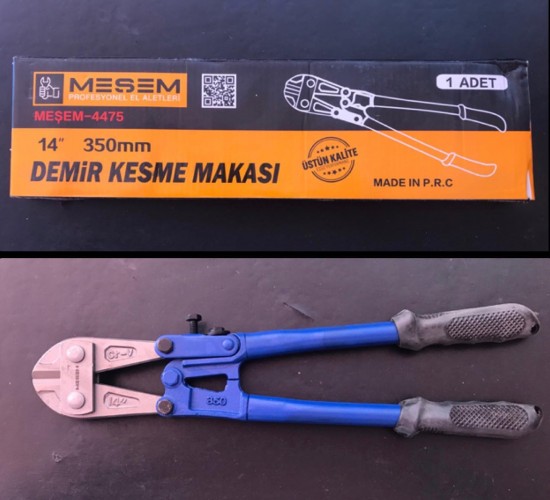 MEŞEM DEMİR KESME MAKASI 14*350 MM