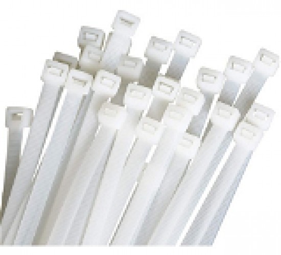 3,6*200 MM CIRT KELEPÇE 100 ADET BEYAZ