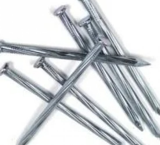 ÇELİK BETON ÇİVİSİ BEYAZ KANALLI 6 CM