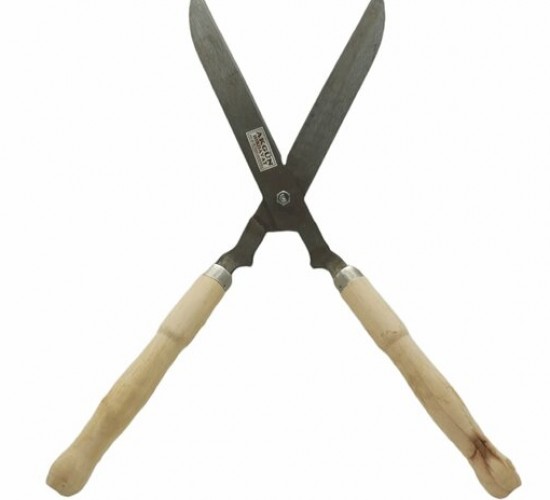 AKGÜN LÜX AHŞAP SAPLI METAL ÇİM MAKASI