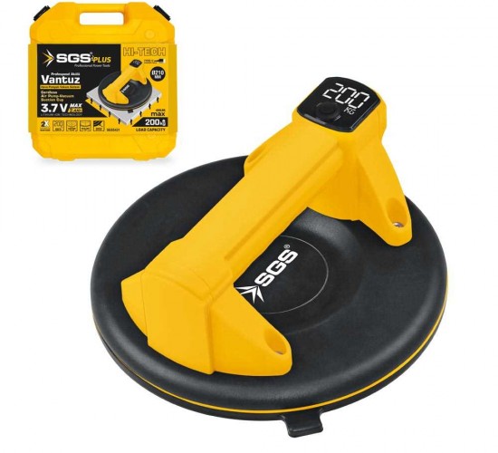 SGS AKÜLÜ VAKUMLU VANTUZ 3.7V 2.4 Ah (200 KG) SGS5421