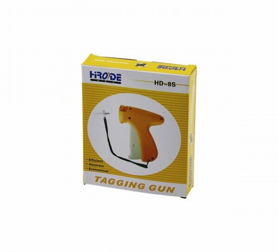 HİRODE TAGGING GUN HD-8S ETİKET KILÇIK MAKİNESİ ( ÜRÜN ETİKETLEME KILÇIĞI TABANCASI )*100