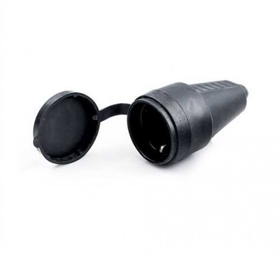 SGS MONOFAZE KAUÇUK DİŞİ FİŞ (1*16A) SGS3503