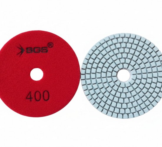 SGS ELMAS POLİSAJ PEDİ 100 MM 400 KUM ISLAK-WET SGS2353
