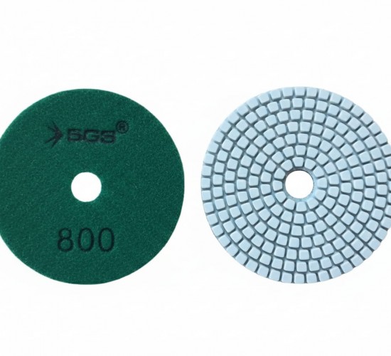 SGS ELMAS POLİSAJ PEDİ 100 MM 800 KUM ISLAK-WET SGS2354
