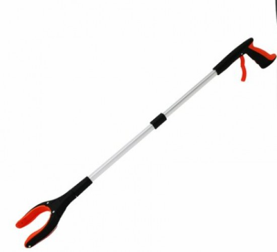 İBİCO İ13-122 ( OTOMATİK= BAS--TUT ) ( KATLANABİLİ BORU ) ÇÖP TOPLAMA KISKACI ( 83CM ) ( ÇOK AMAÇLI TUTACAK )*30