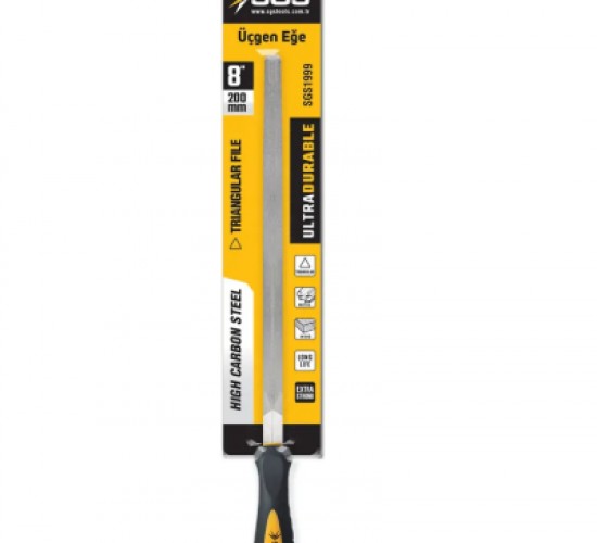 SGS ÜÇGEN EĞE 200 MM 8'' SGS1999